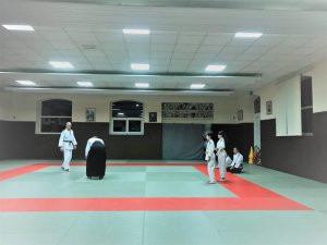 Entrainement des enfants avant L'AG