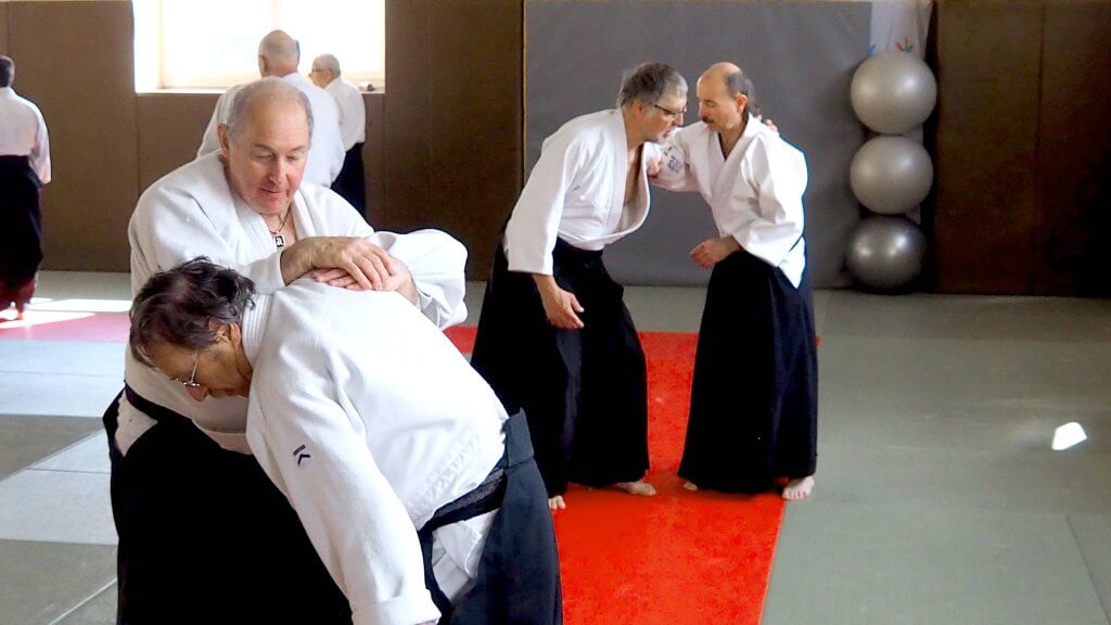 Technique directe sur base Soto kaiten nage