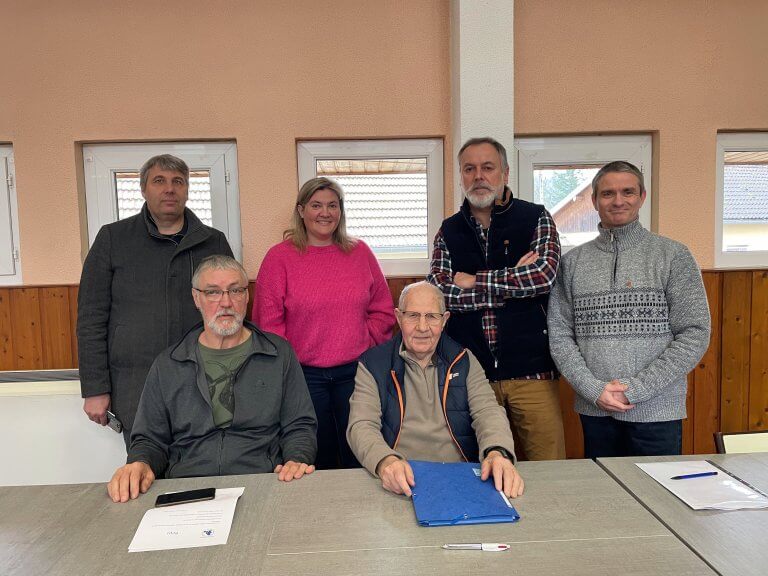 Les membres du bureau